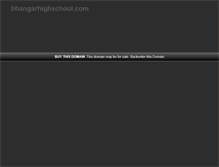 Tablet Screenshot of bhangarhighschool.com